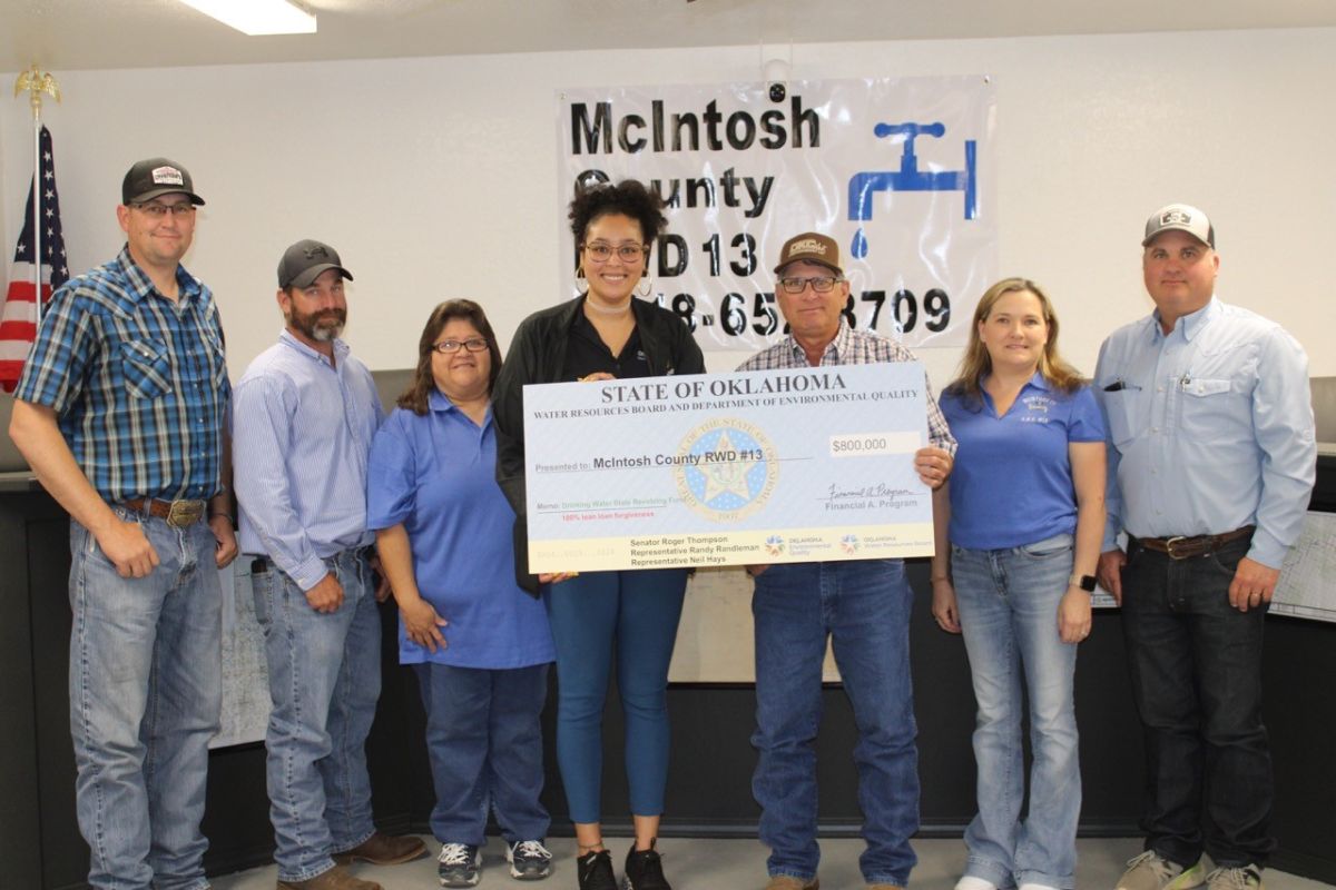 Group Photo at Check Presentation